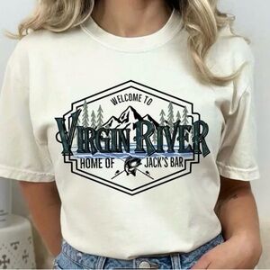 Virgin River t-shirt or tote bag.